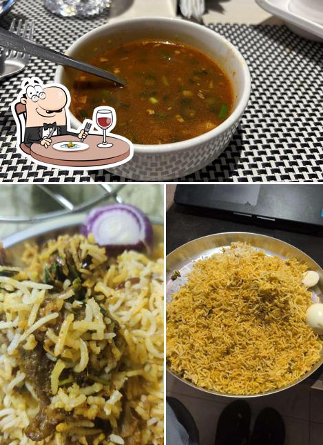 Food at Biryanis Lounge