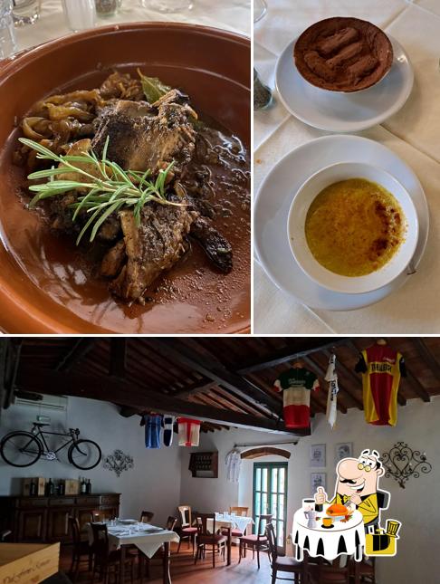 Tra le diverse cose da Bettola dell'Eroico si possono trovare la cibo e interni