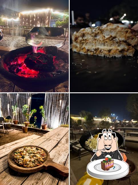 Chocolate cake at Cafe Beatrix