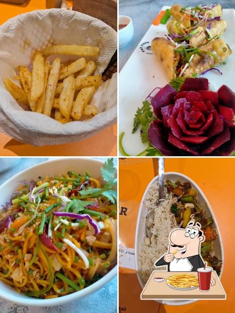 French fries at Fat tiger