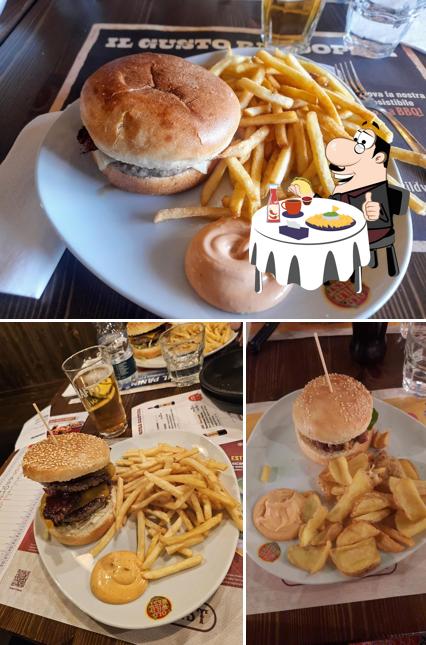 Ordina un hamburger a Old Wild West Fiumicino