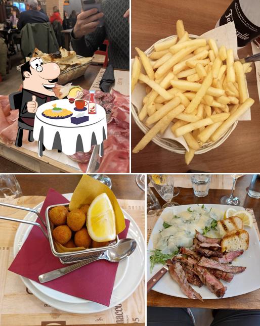 Piatto di formaggi al Pizzeria La Ruota di Mattia & Loris