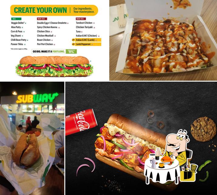 Food at Subway Badheri Rajputan (Haridwar)