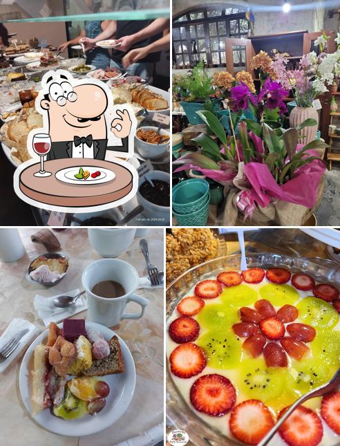 Platos en Casarão Café Colonial