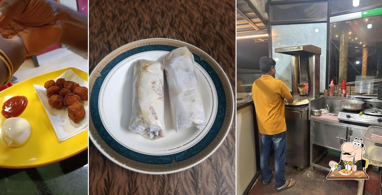 Food at Arabian Shawarma