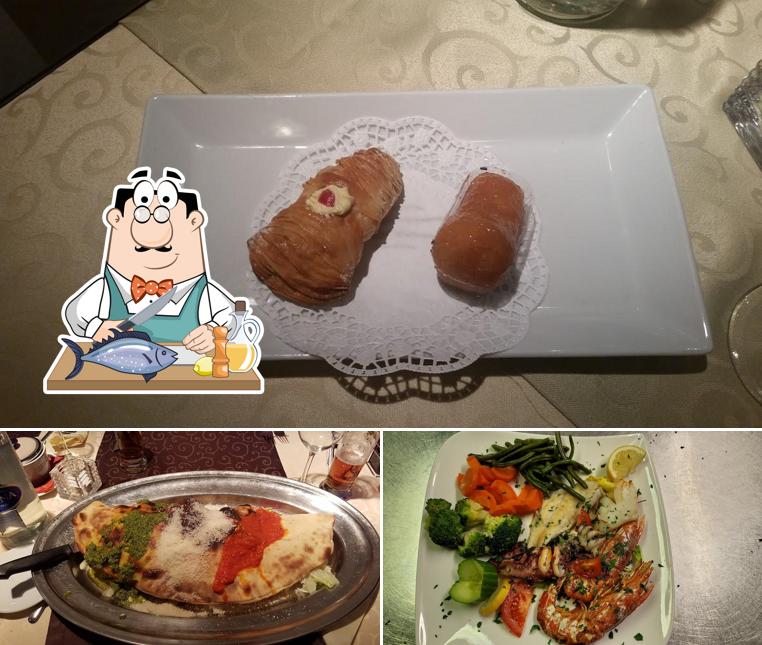 Salmone grigliato al Ristorante Caruso