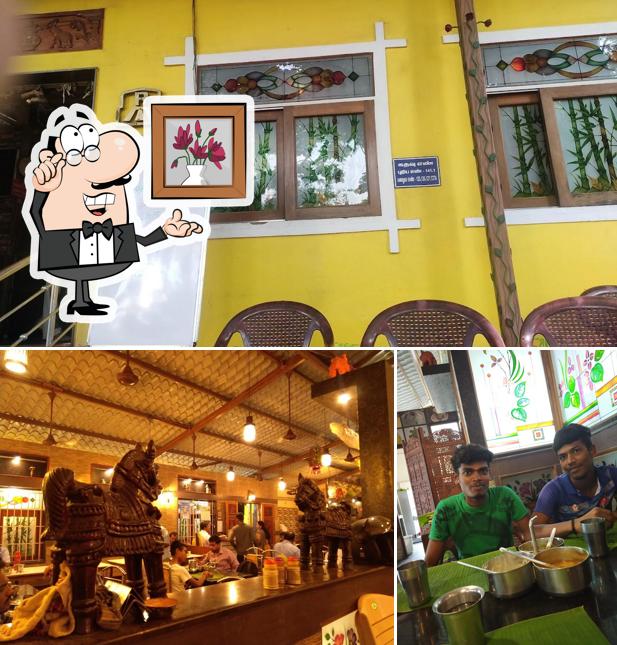 The interior of Ramesh Mess