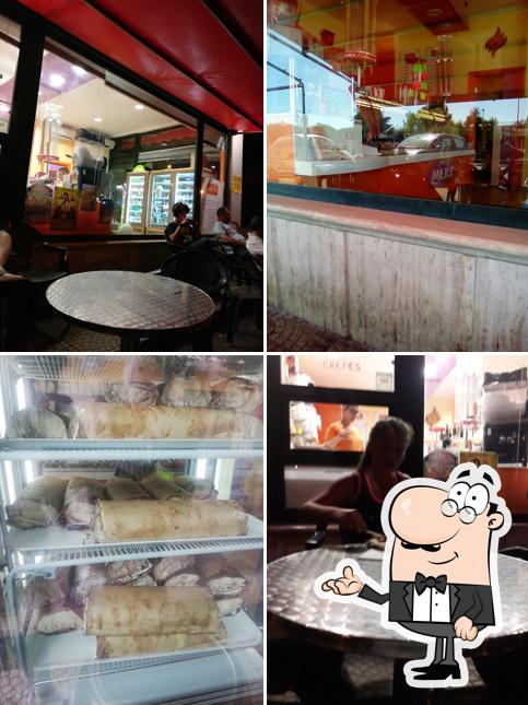 Gli interni di Gelateria MR ICE