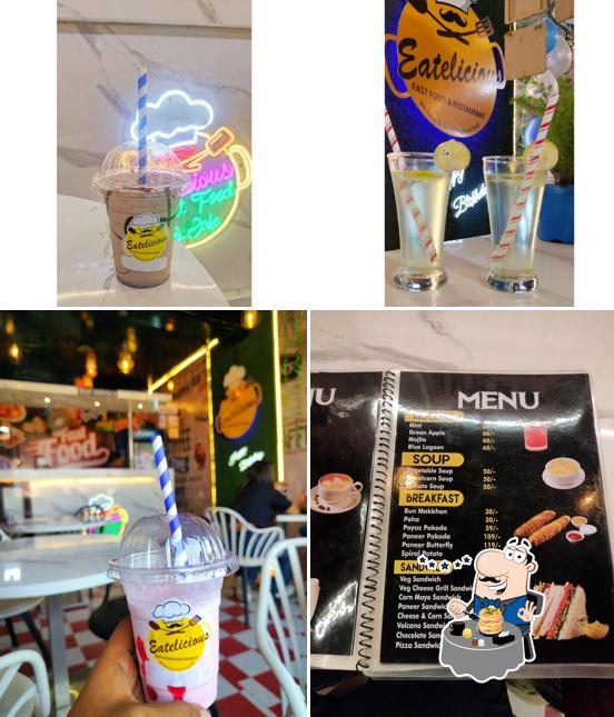Food at New Eatelicious fast food & cafe