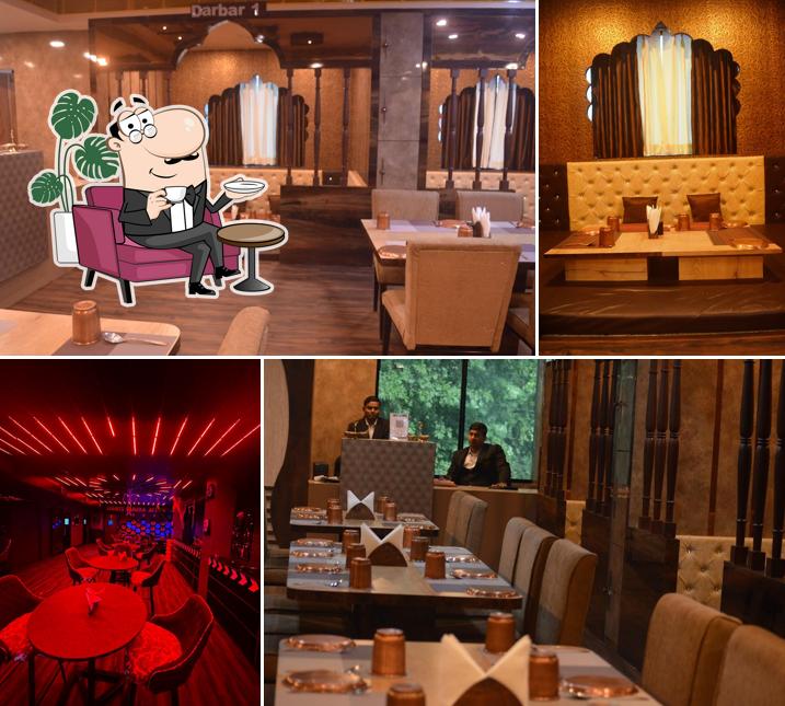 The interior of WB 40