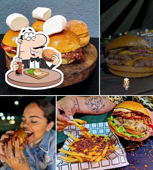 Delicie-se com um hambúrguer no Skina do Chico Burguer
