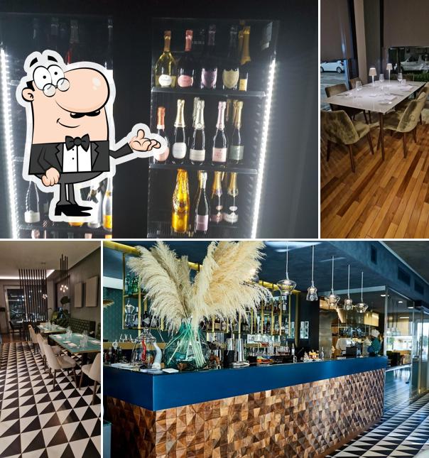Dai un'occhiata agli interni di Mon Bistrot