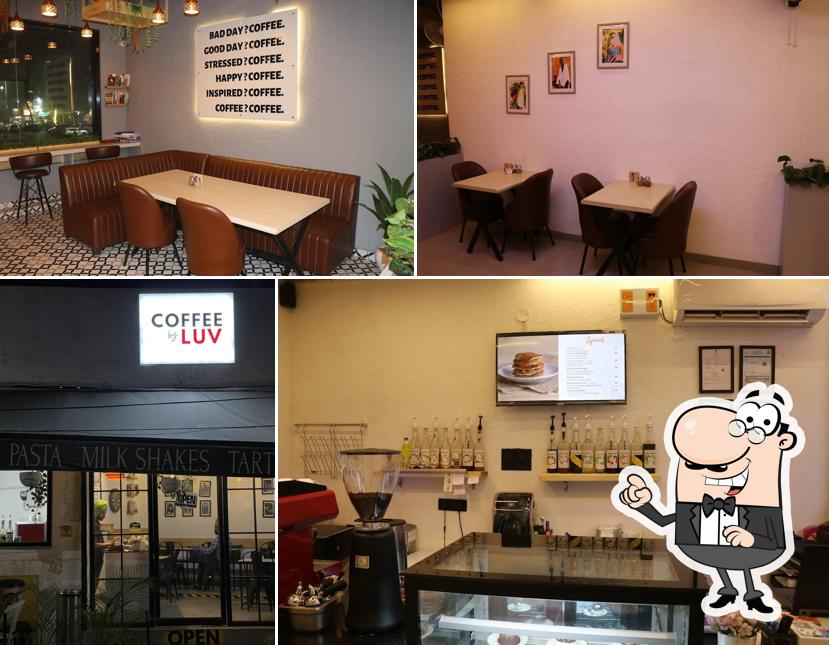 Check out how Coffee by Luv looks inside