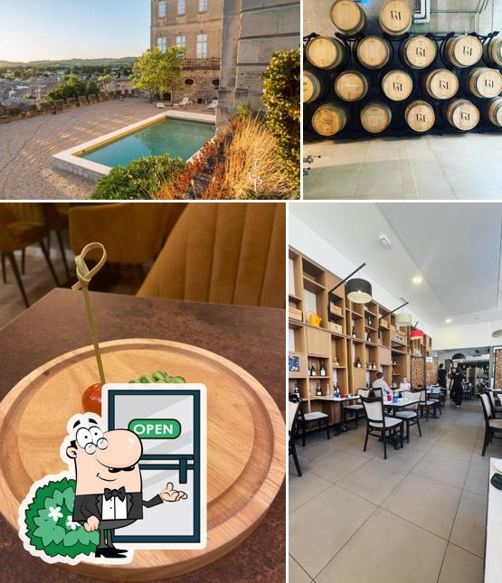 La extérieur et intérieur du restaurant