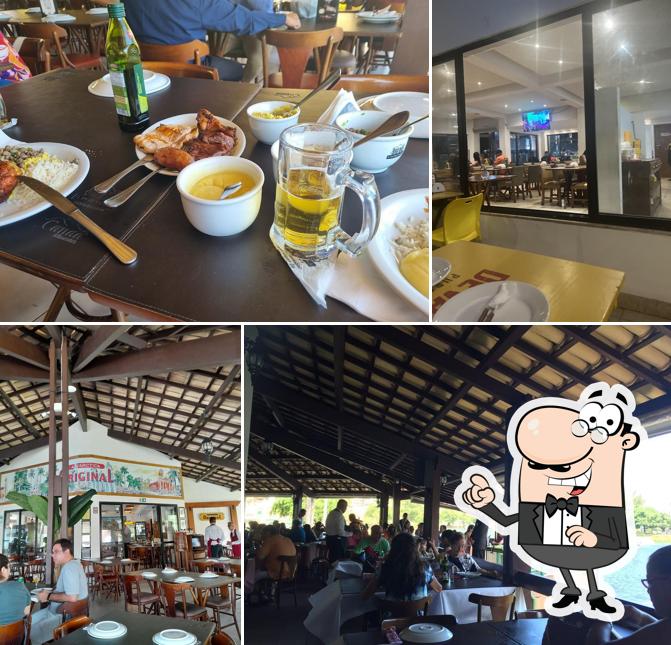 O interior do A Porteira - Dique