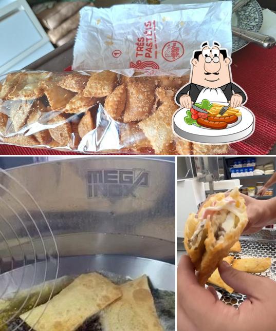 Comida em 3 Pastéis