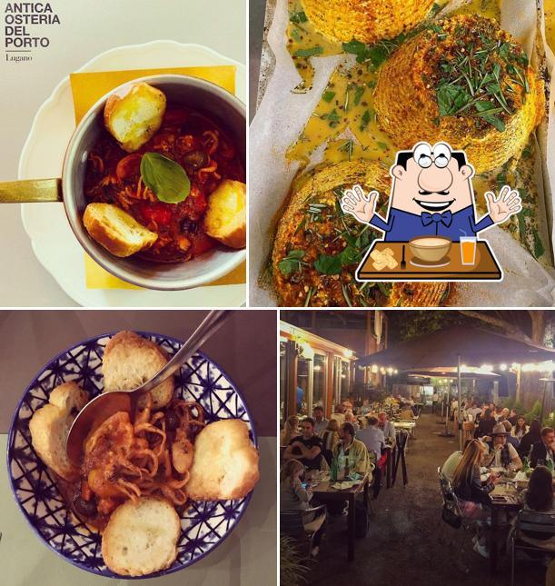 Cibo al Antica Osteria del Porto