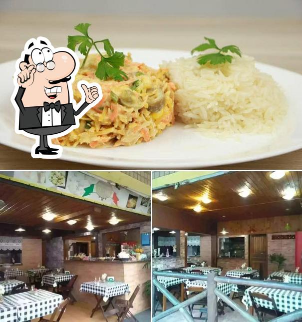 A foto do Aconchego das Massas’s interior e comida