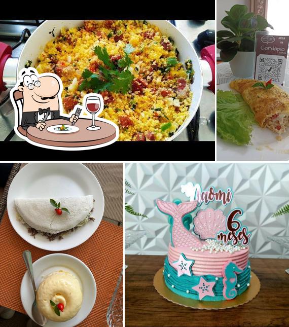 Platos en Cafeteria Coffe Cake Sabor e Arte