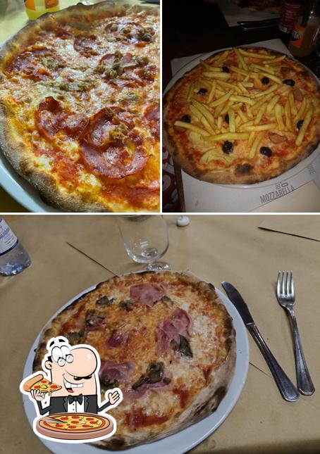 A La Capannella, puoi prenderti una bella pizza