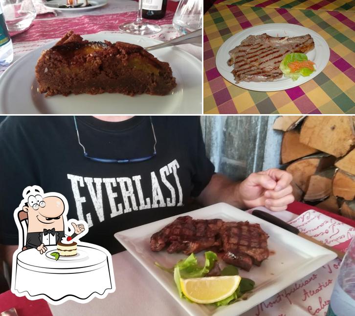 Ristorante La Diligenza serve un'ampia gamma di dessert