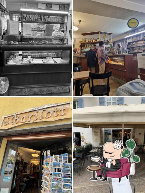 Gli interni di Al Barilott bar tabacchi