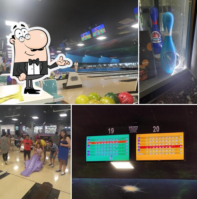 Gli interni di Bowling Manhattan