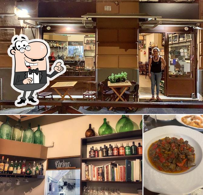 Guarda la foto che mostra la interni e bevanda di L'Osteria della Trippa