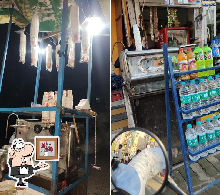 The interior of Pappu coffee shop