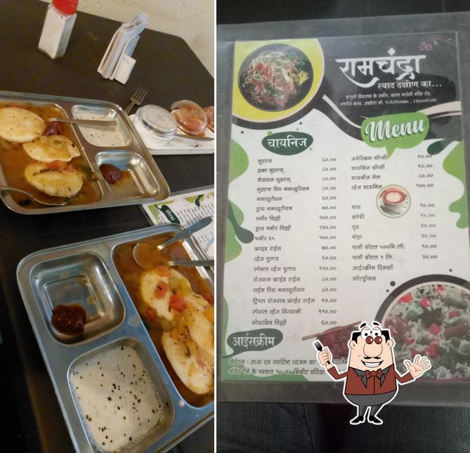 Food at Ramchandra Hotel