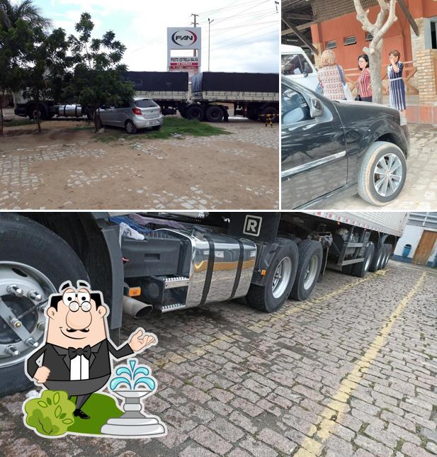 Veja imagens do exterior do Posto Estrela Dalva