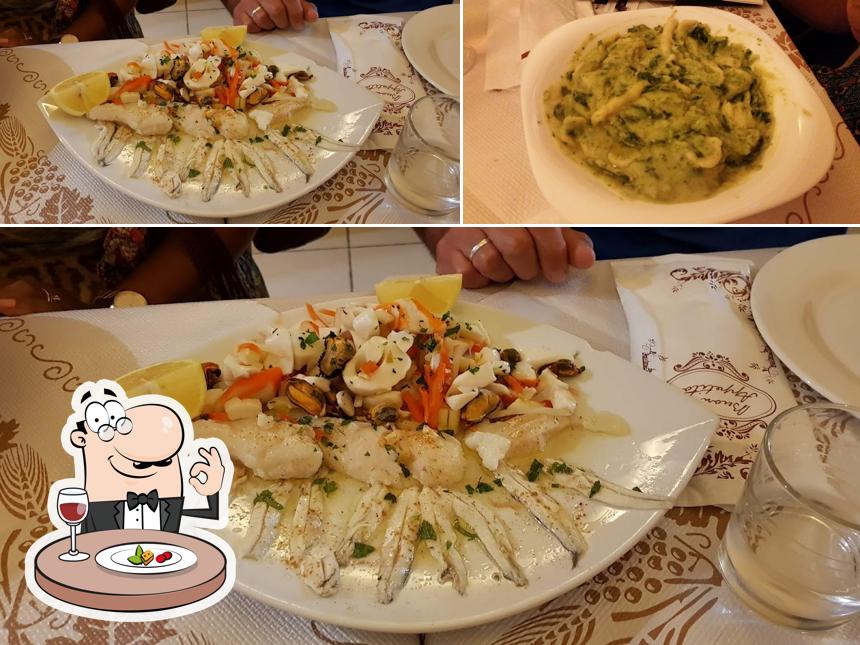 Cibo al Antica Trattoria Salandra