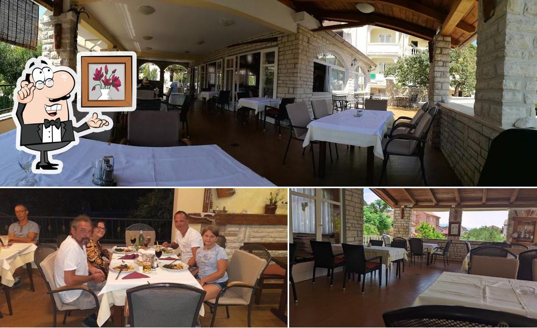 Gli interni di Restaurant Eufemija