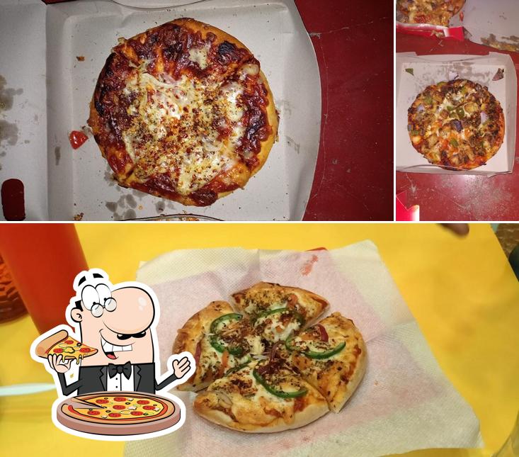 Order pizza at Ganpati sweet heaven