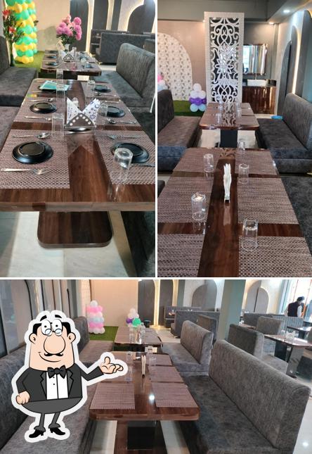 The interior of LALITA PURE VEG RESTAURANT