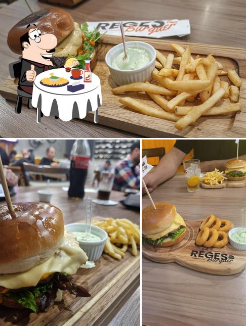 Os hambúrgueres do Reges Burguer irão satisfazer diferentes gostos