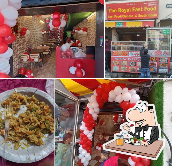Food at The royal fastfood