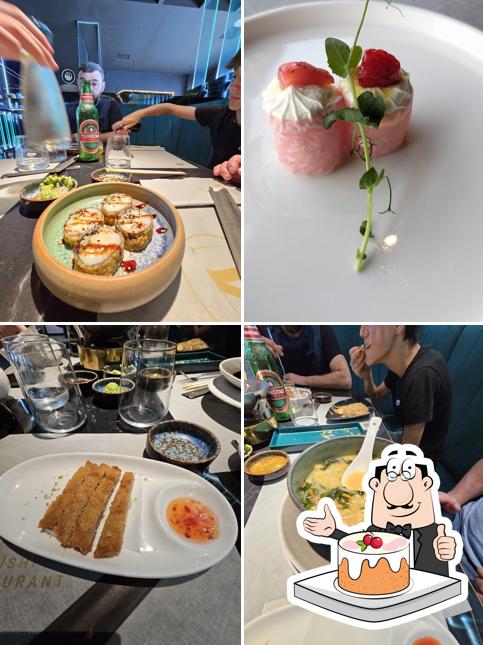 Torte di carote al Zu Sushi Marcon