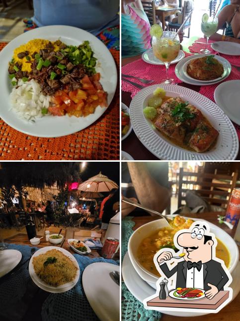 Platos en Restaurante Pimenta Verde Jericoacoara Ceará