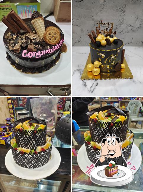 Chocolate cake at Anurag Bakery