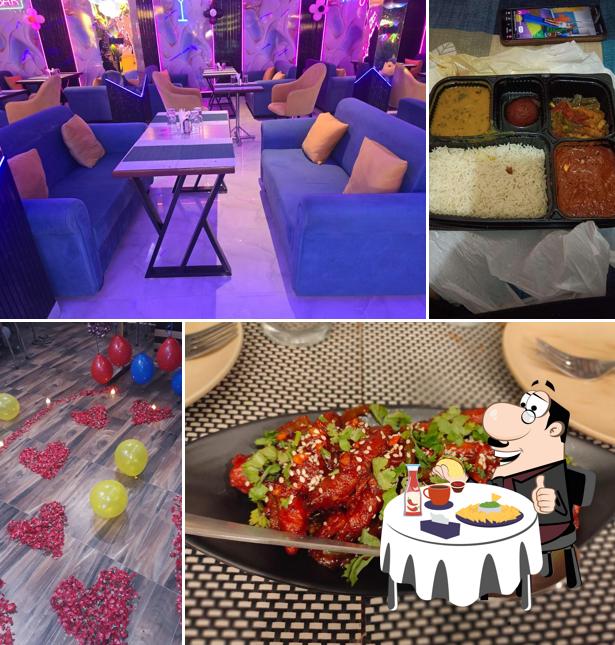 Cheese plate at Banaras Metro Restaurants & cattering services