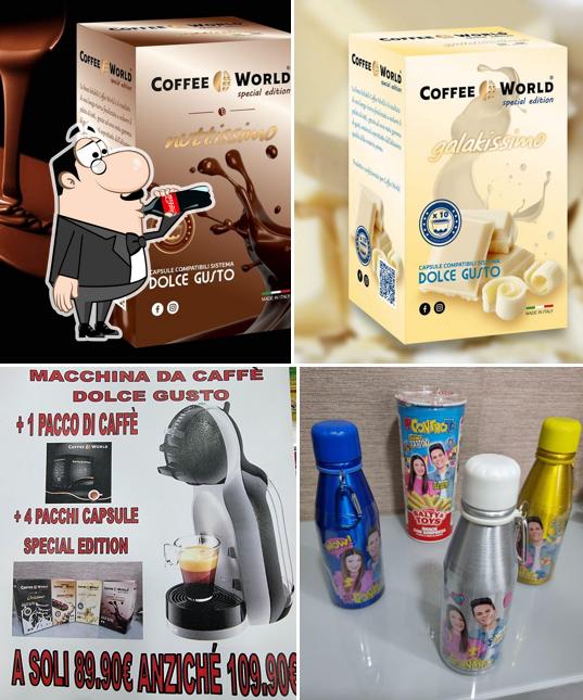 Prenditi un drink dal menu