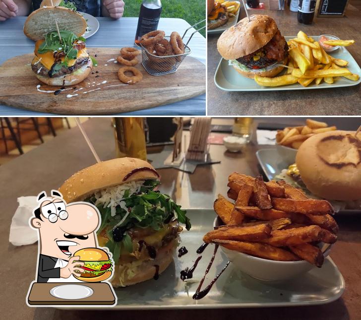Les hamburgers de Food Factory Landeck - Burger Pizza Burritos Vegan Grins will satisferont différents goûts