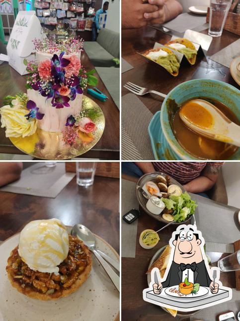 Meals at Olive and oak