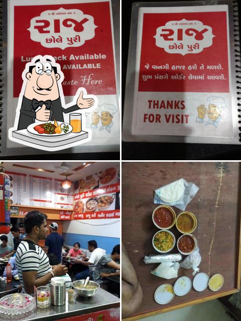 Food at Raj Cholle Puri (Gujarati Punjabi Dishes)