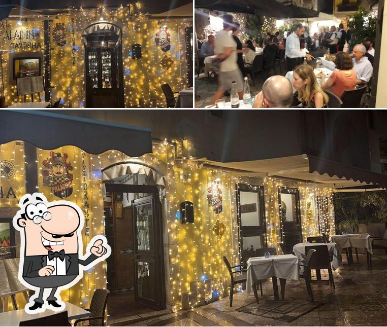 Gli interni di Ristorante al Paladino