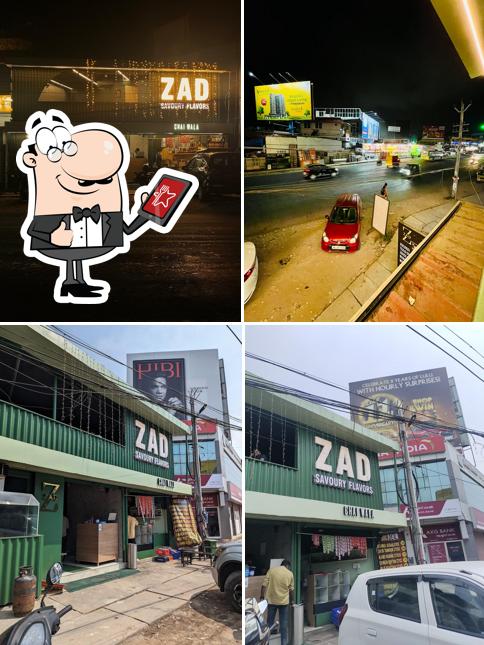 The exterior of ZAD Restaurant