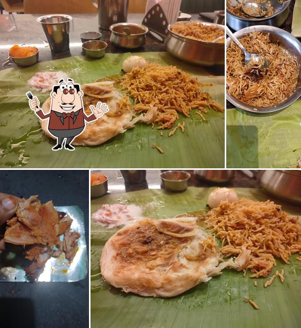Meals at Anjappar Chettinadu Restaurant A/C Avadi