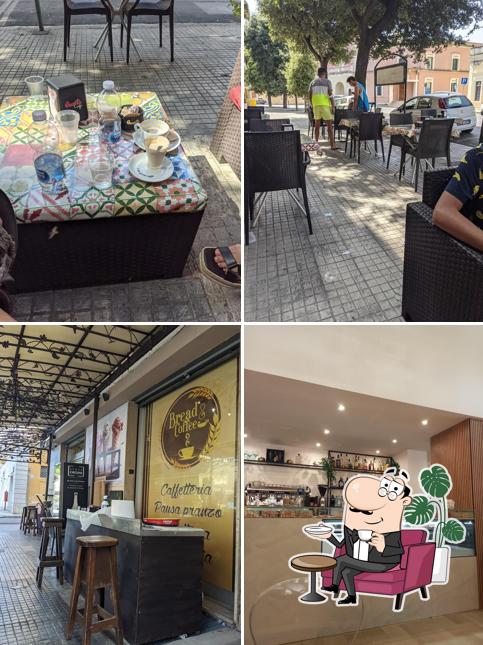 Gli interni di Bread & Coffee Di Gabriele