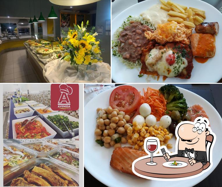 Comida em Quinta Avenida Grill